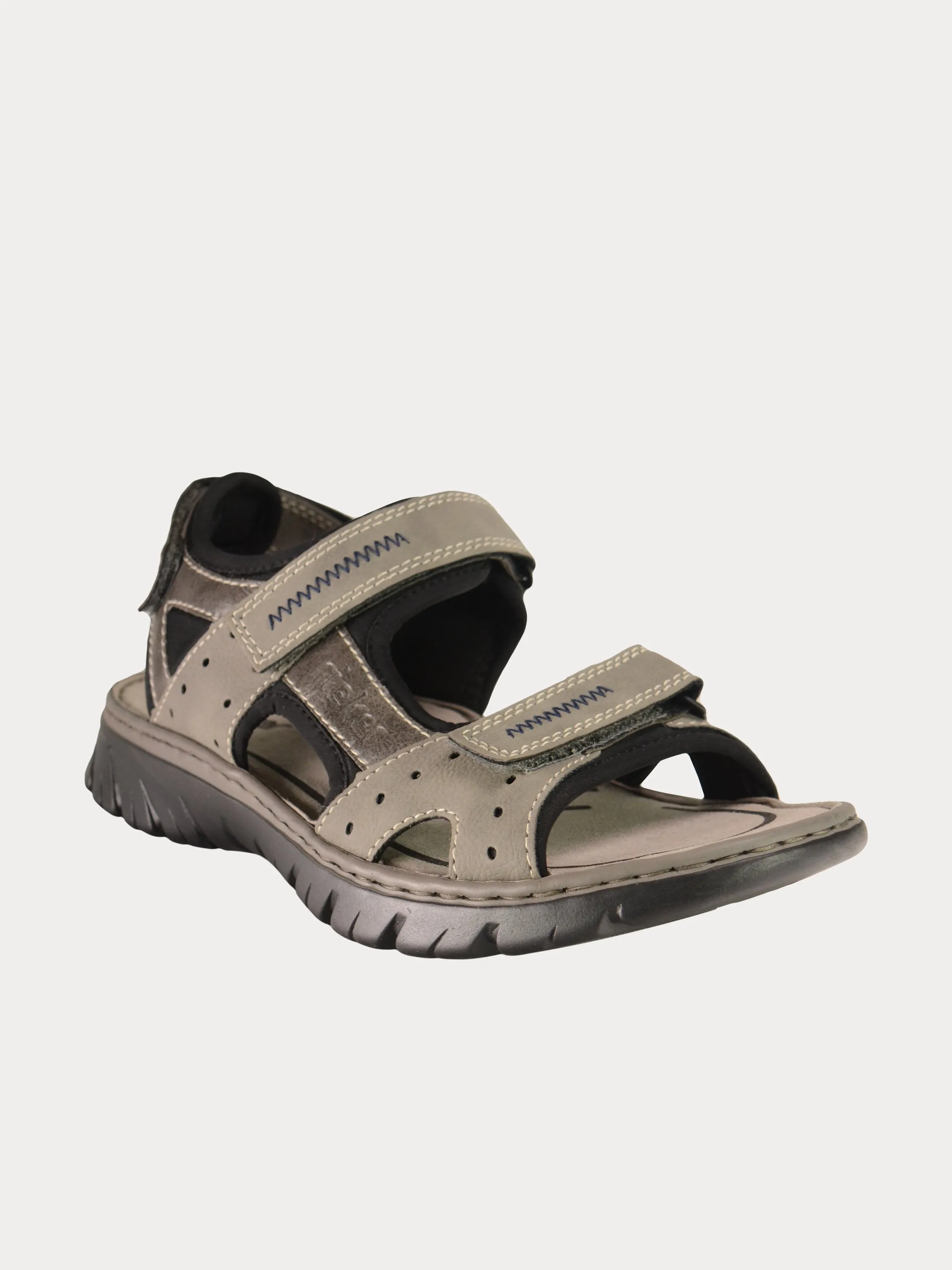 Rieker 26757 Men's Back Strap Hook Outdoor Leather Sandals