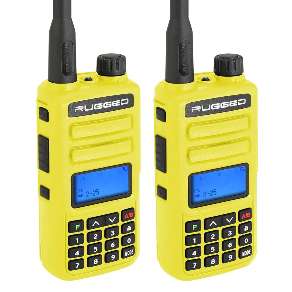 Rugged GMR2 Handheld GMRS/FRS Radios - Pair