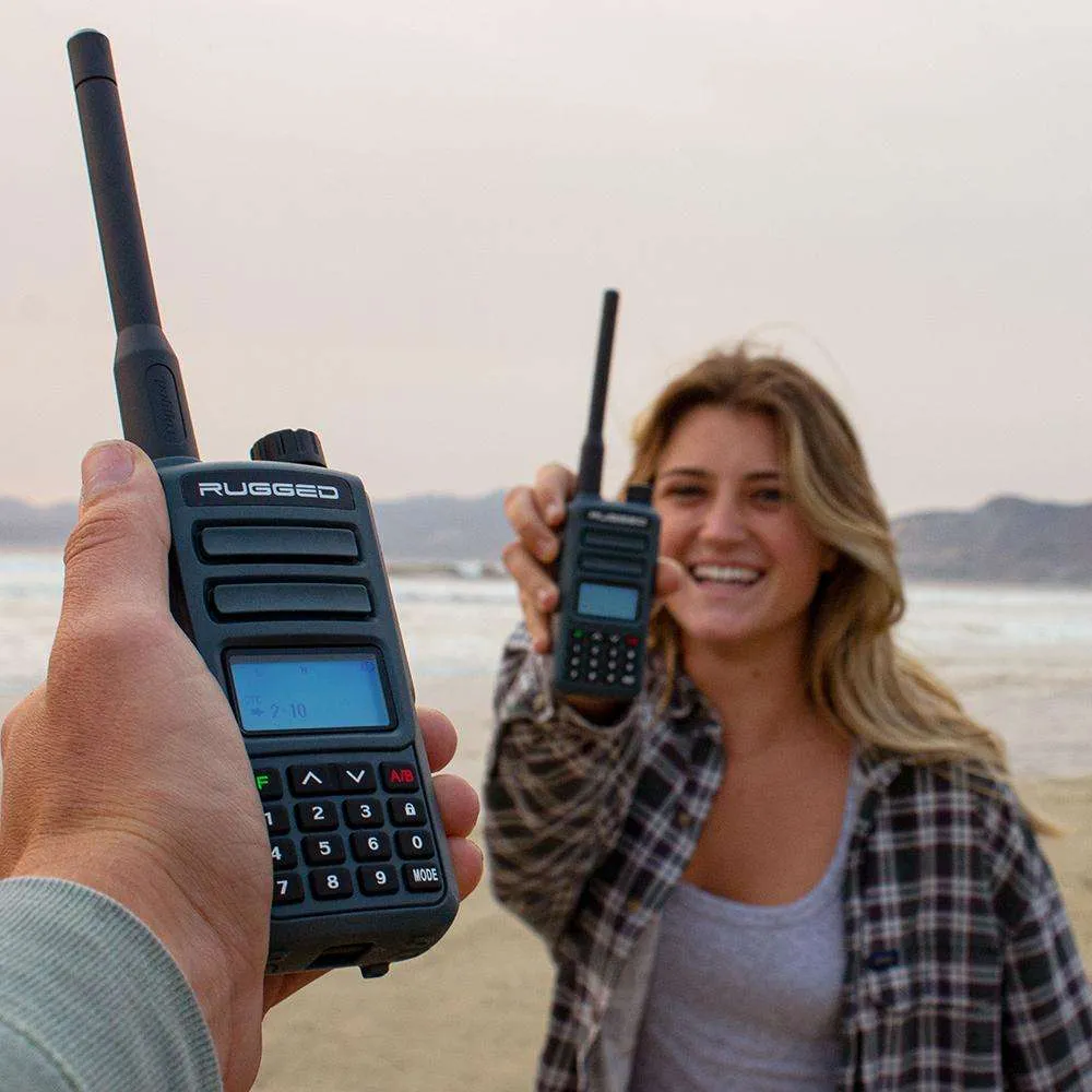 Rugged GMR2 Handheld GMRS/FRS Radios - Pair