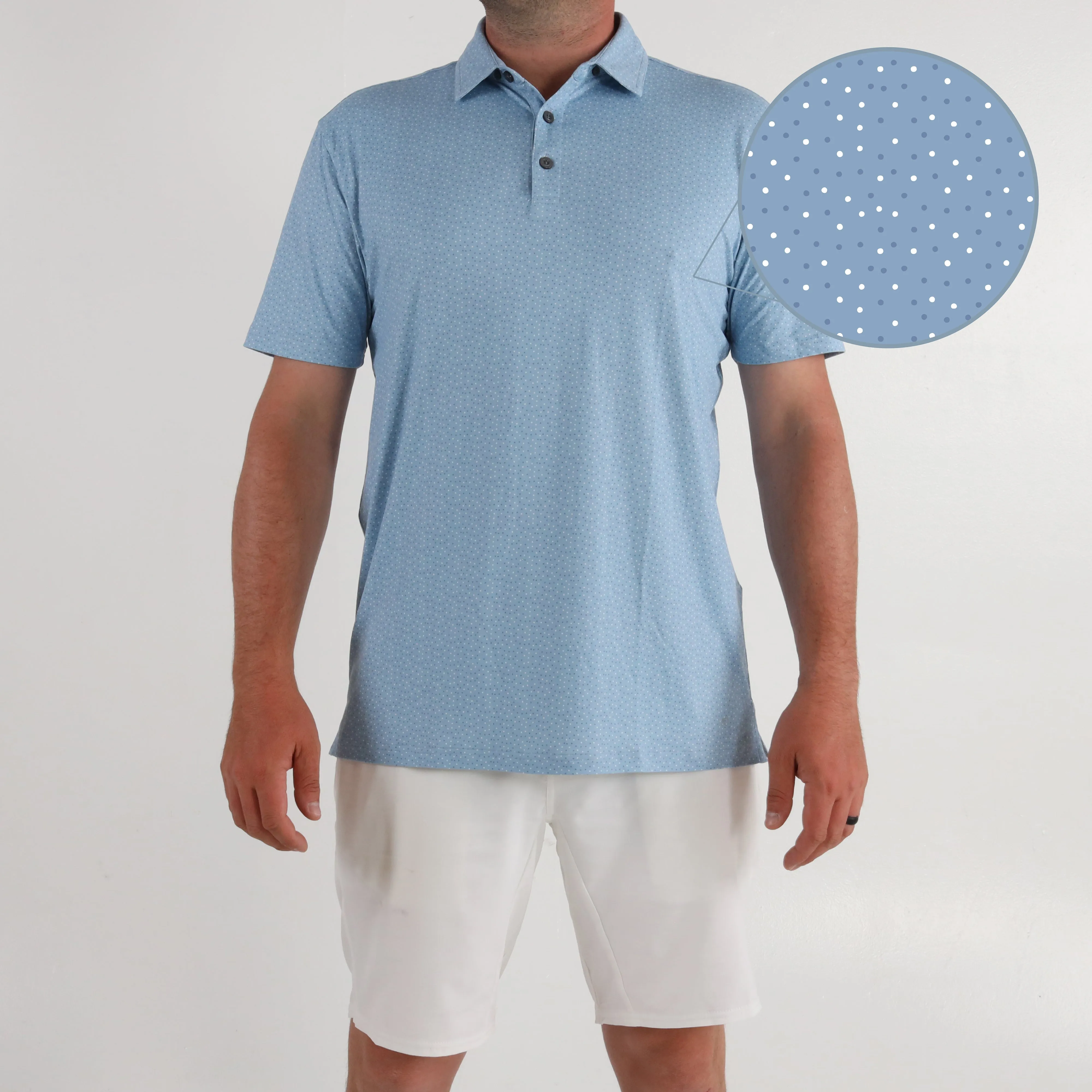 Scopes Polo - Blue Fog