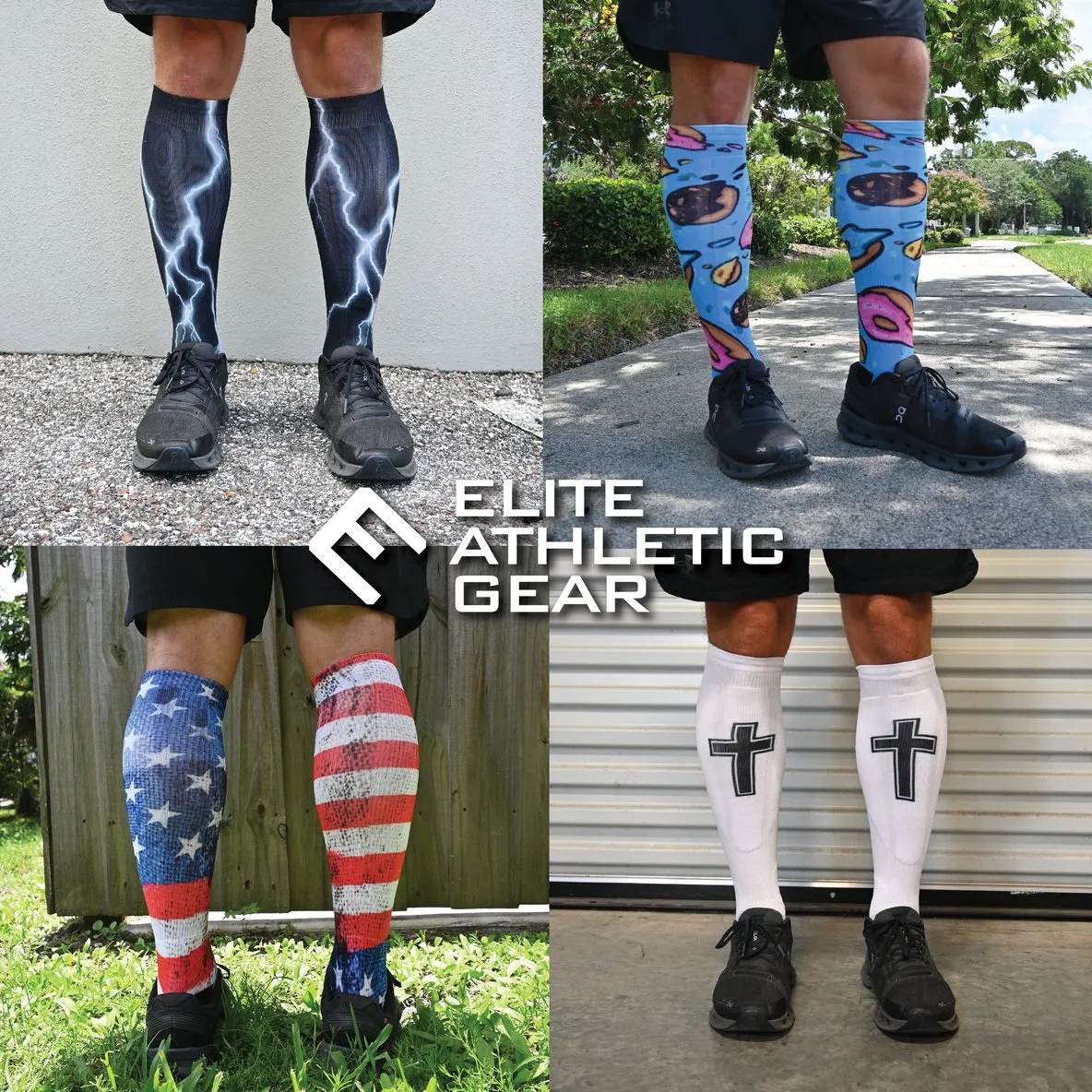 Shadow Old Glory Compression Socks (20-30mmHg)