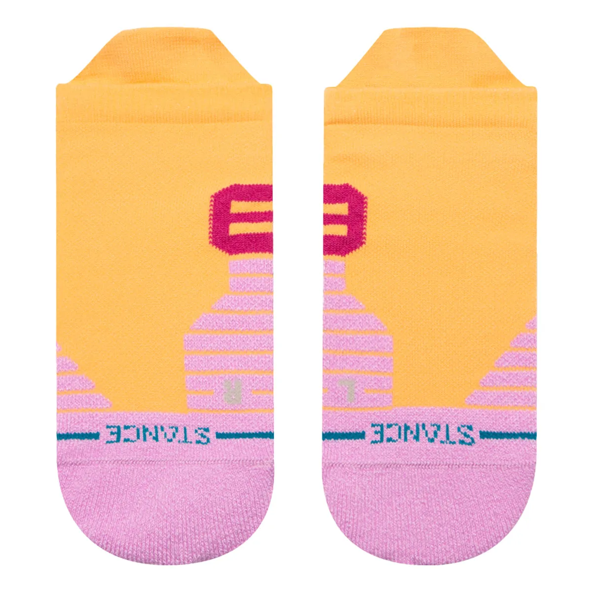 Stance Women's Peach Persuasion Performance Tab Socks