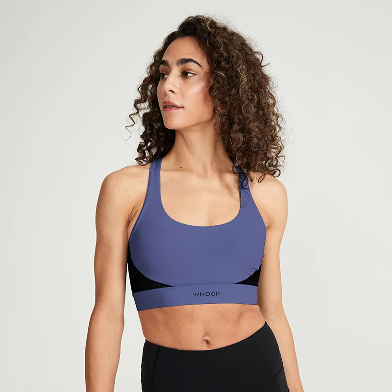 Storm Blue ANY-WEAR™ Sports Bra | Smart Apparel