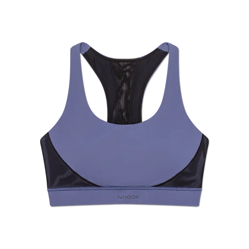 Storm Blue ANY-WEAR™ Sports Bra | Smart Apparel