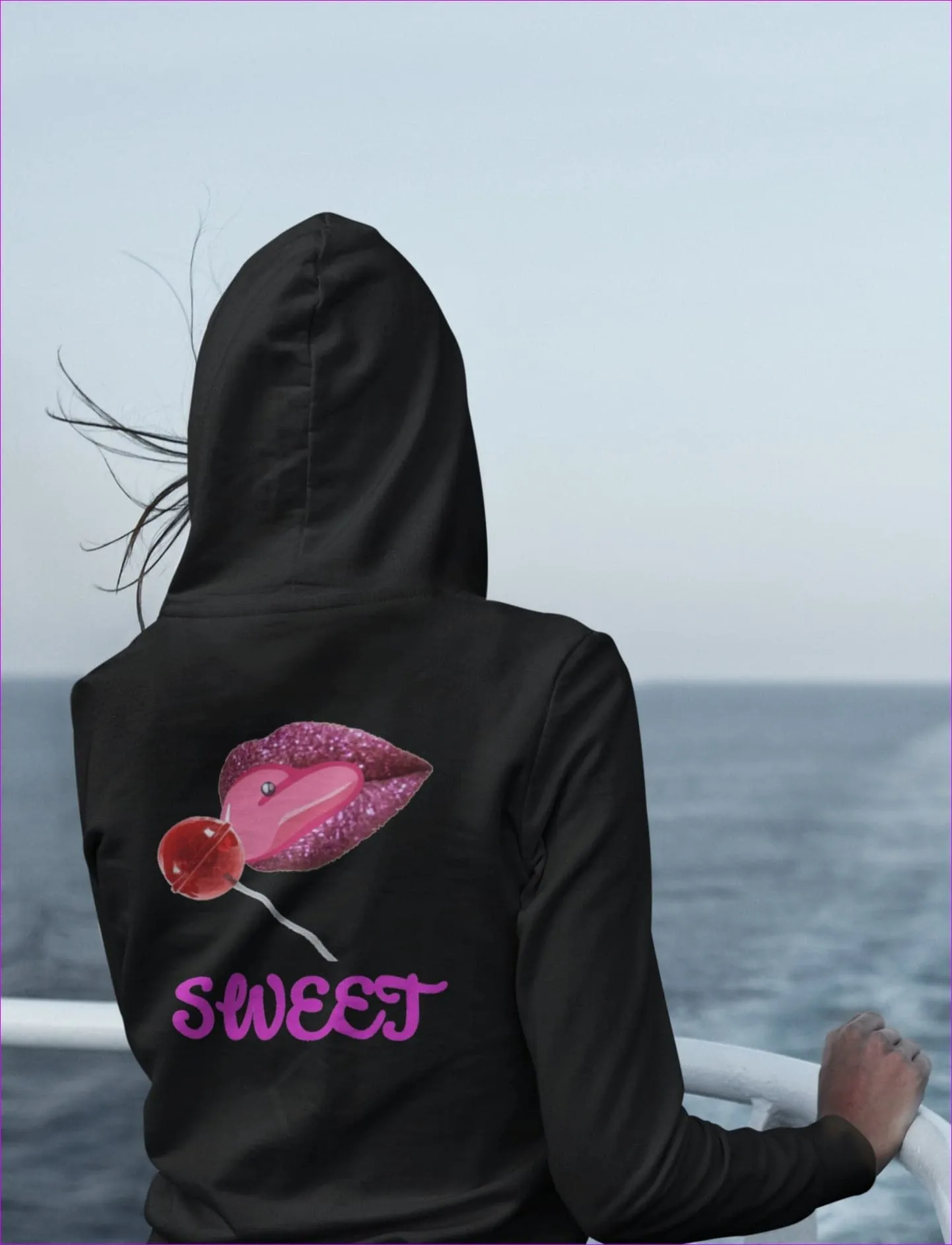 Sweet Clothing Sponge Fleece Full-Zip Hoodie