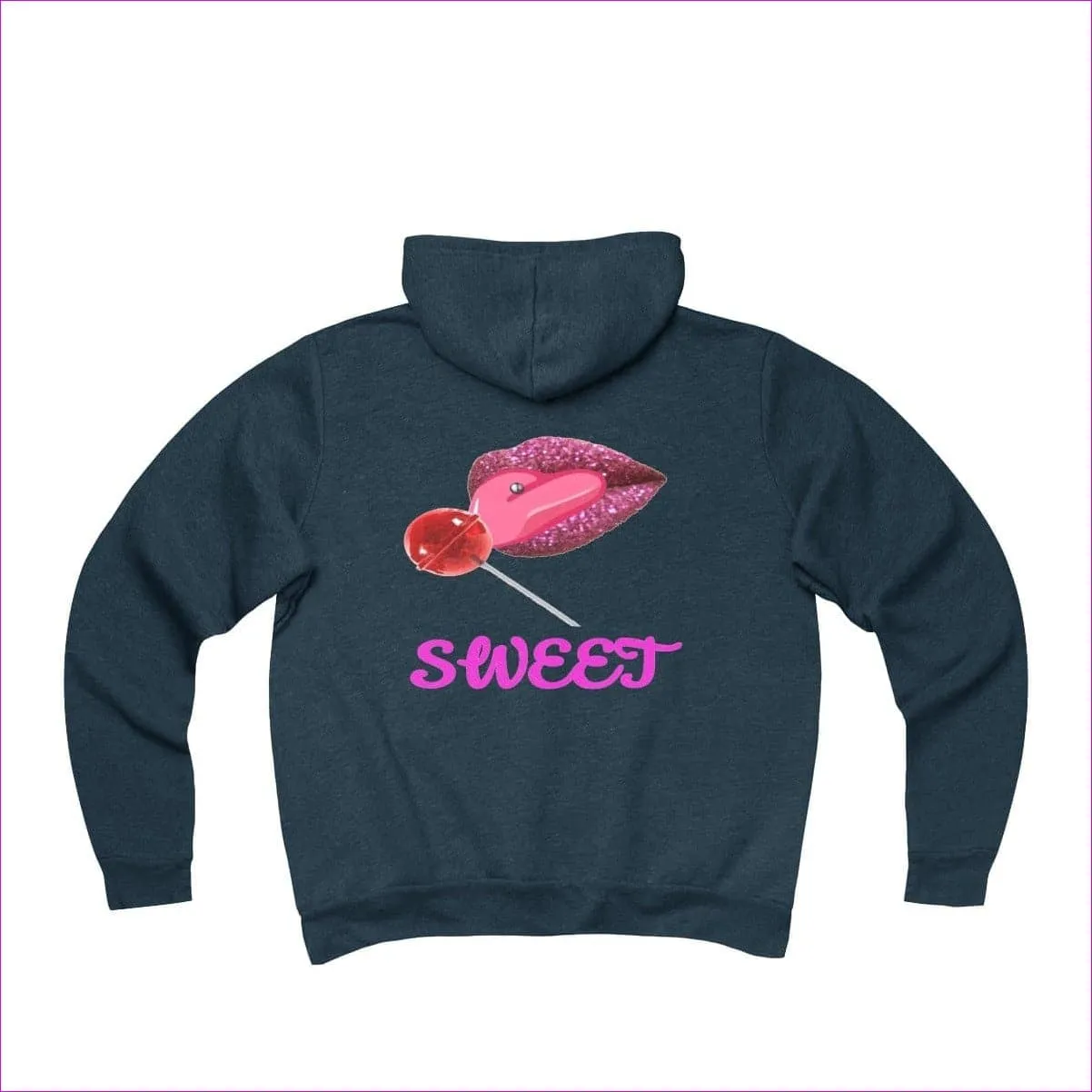 Sweet Clothing Sponge Fleece Full-Zip Hoodie