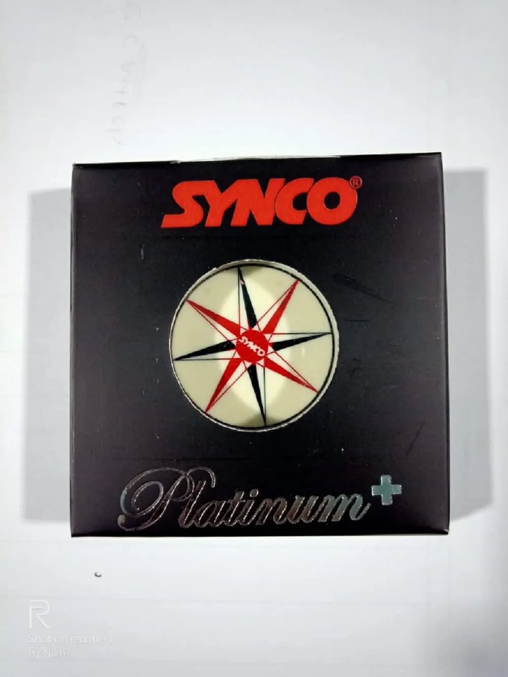 Synco Carrom Striker Professional 15g with Special case, Assorted Color, 1pcs (Platinum Plus)