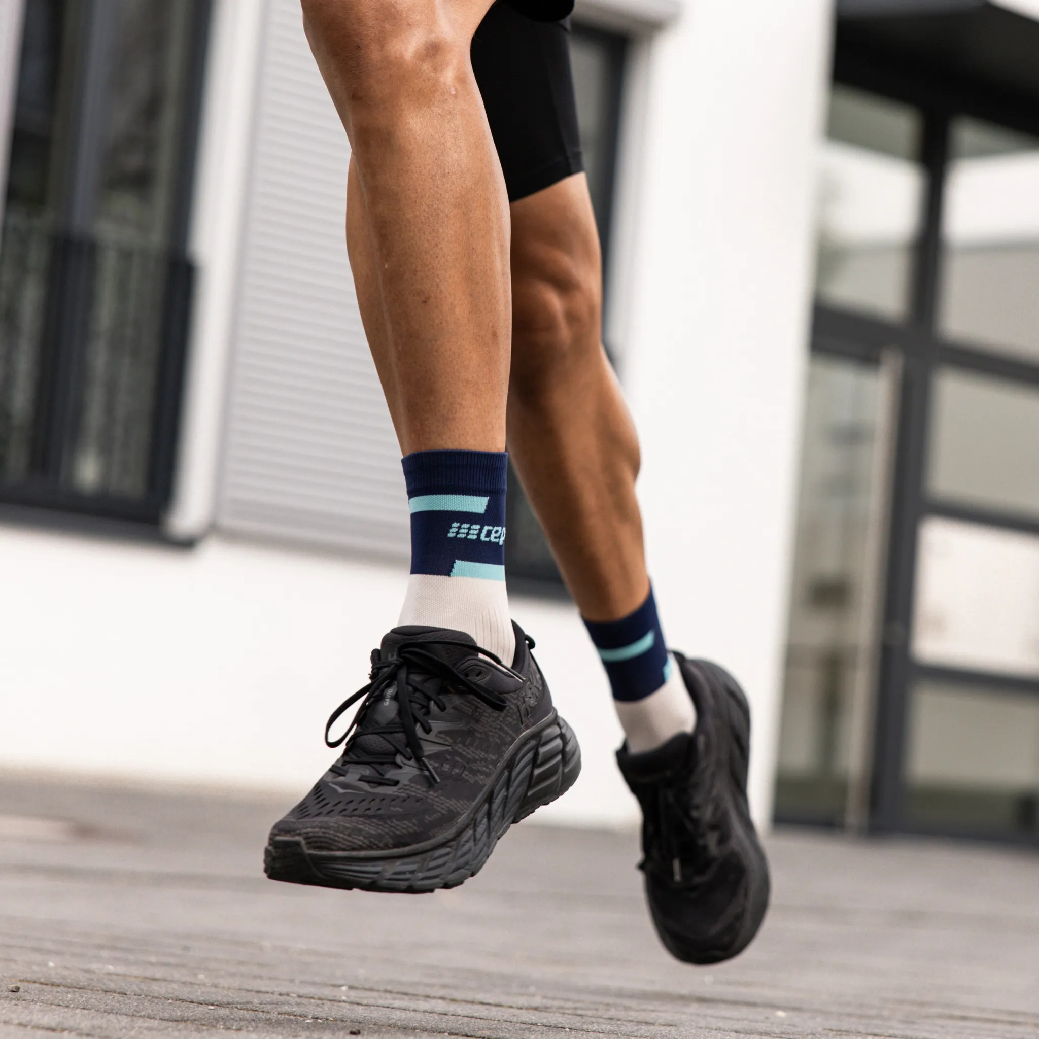 The Run Compression Mid Cut Socks 4.0, Men