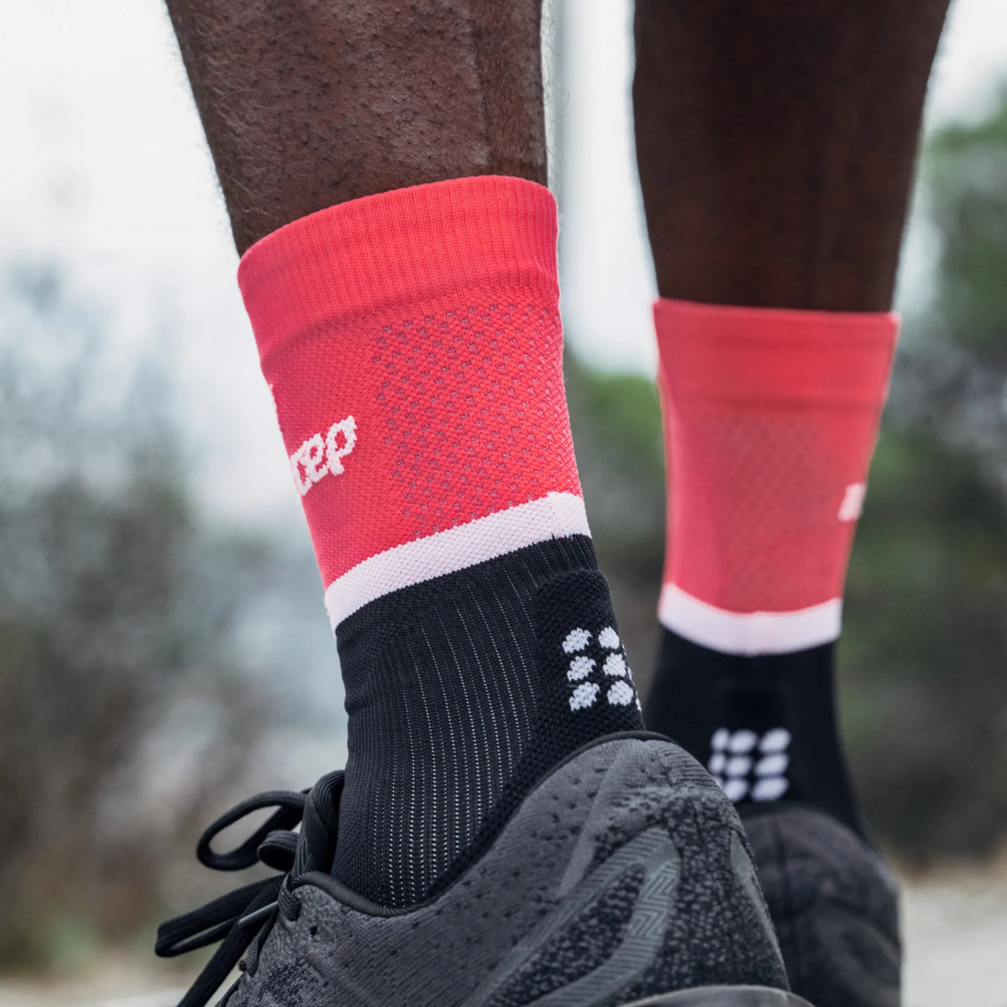 The Run Compression Mid Cut Socks 4.0, Men