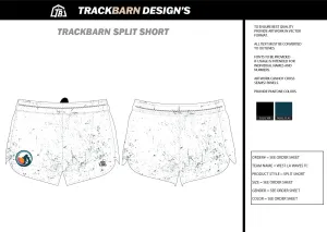 WLATC Womens Split Track Short