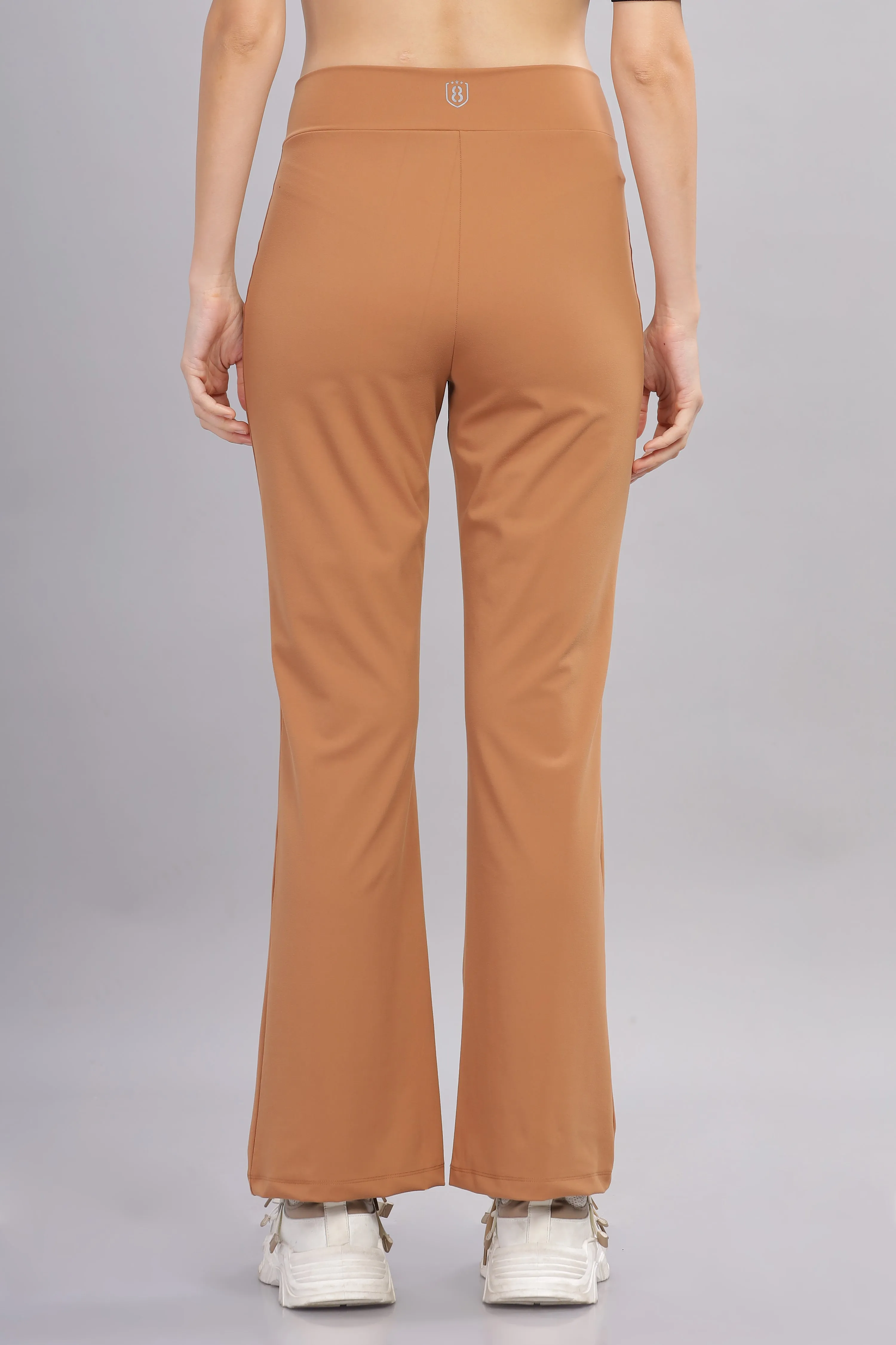 Women’s Lightweight Boot Cut stretchy Pant - Domin8 (CAMEL)