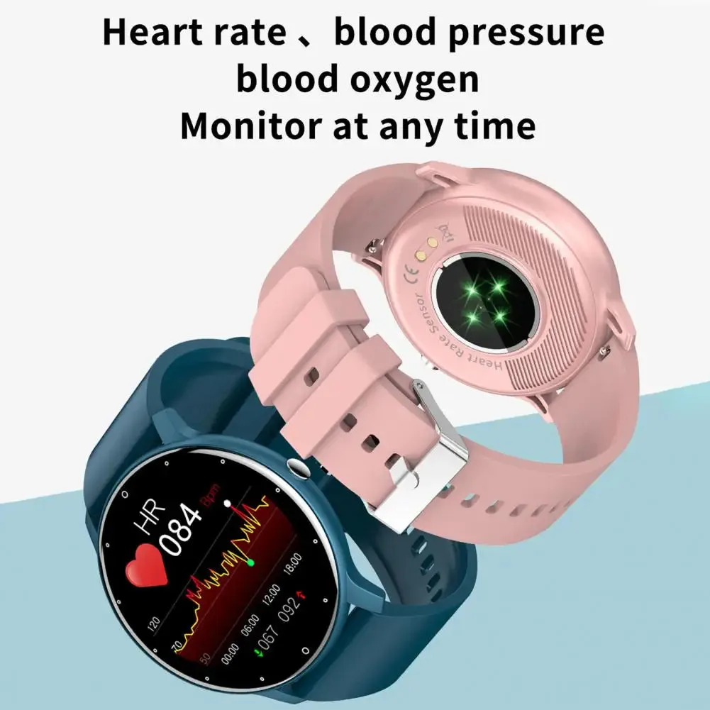 ZL02D Smart Watch & Fitness Tracker (Pedometer, Blood Pressure, Heart Rate and Oxygen Monitoring)